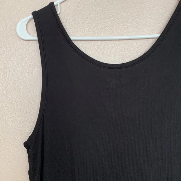 Terra & Sky Black Scoop Neck Tank Top Size 0X / 14W - Picture 5 of 6